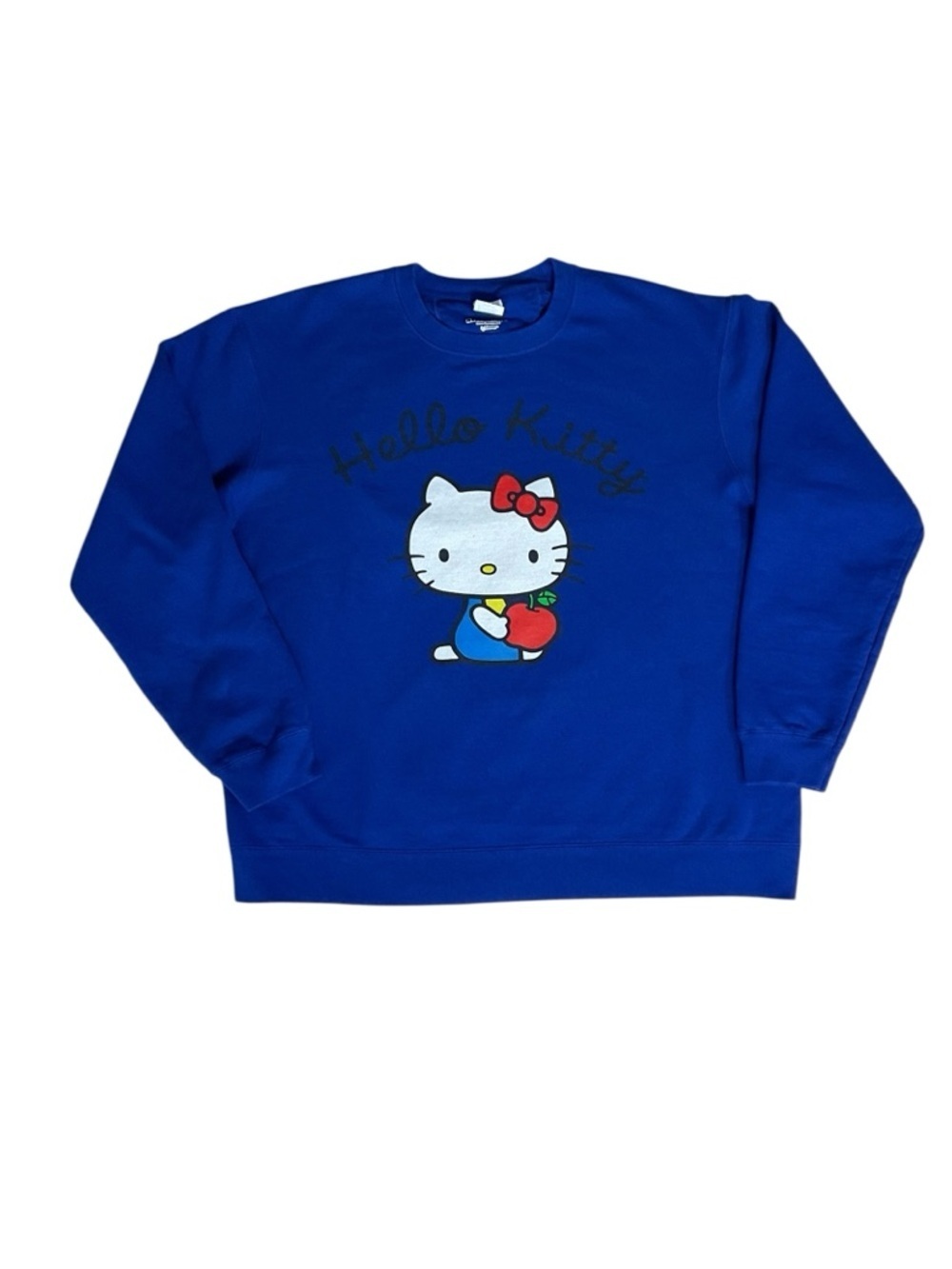 Hello Kitty and Friends by Sanrio Apple  Sweatshirt XL Port Company Ring Spun